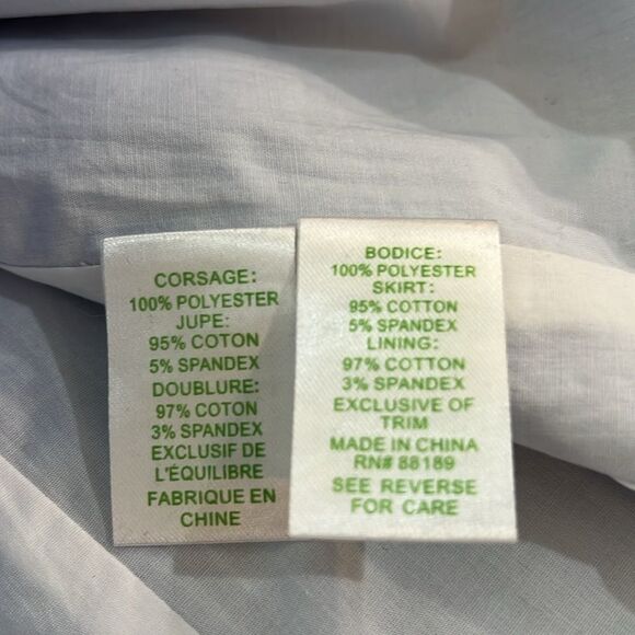 Lilly Pulitzer Sandi Stretch Shift Dress Lace Bodice Blue Peri Textured 00 NWT - Picture 10 of 10